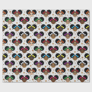 Black Girl Magic Wrapping Papper Presentpapper