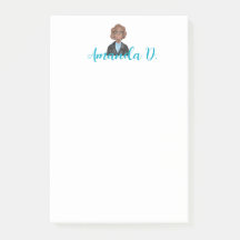 Black Girl with Glass Personlig