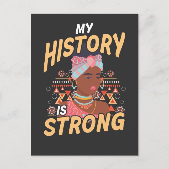 Black Girls African Girl Afro American Vykort (Framsida)