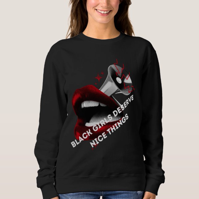 Black Girls förtjänar Sak T Shirt (Framsida)