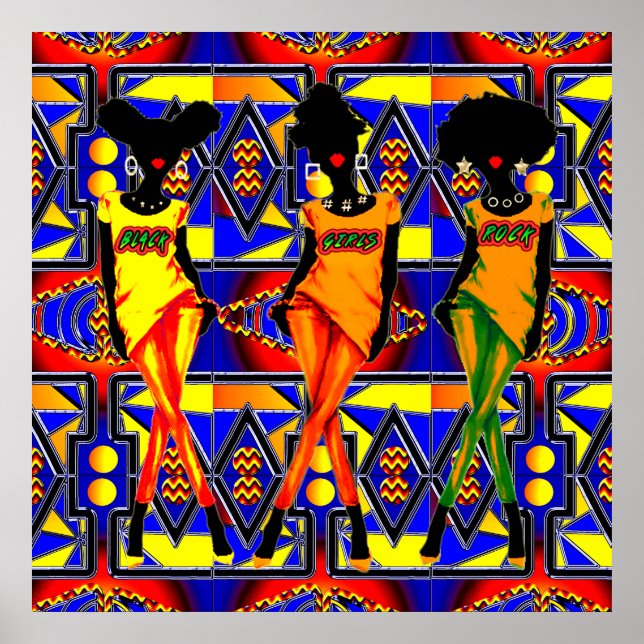 Black Girls Magic Poster (Framsidan)