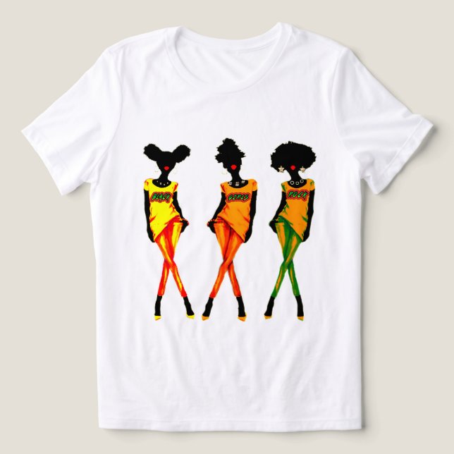 Black Girls Magic T Shirt (Design Framsida)