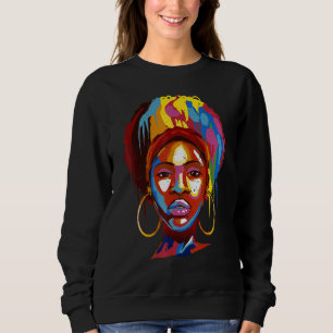 Black Girls Queen Natural Hair Afro Melanin Afrika T Shirt