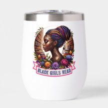 Black Girls Read Logotyp Vin Tumbler