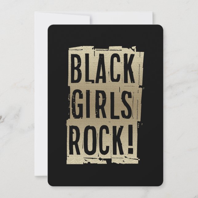 Black Girls Sten! (Framsida)
