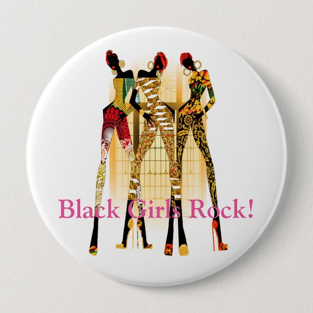 Black Girls Sten! Knapp (Framsida)