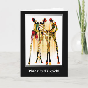 Black Girls Sten Kort