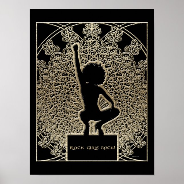 Black Girls Sten! Poster (Framsidan)