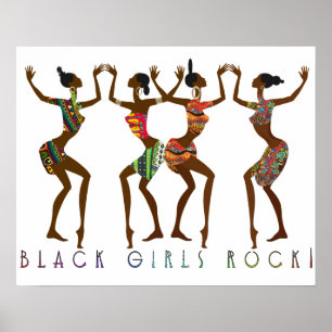 Black Girls Sten! Poster