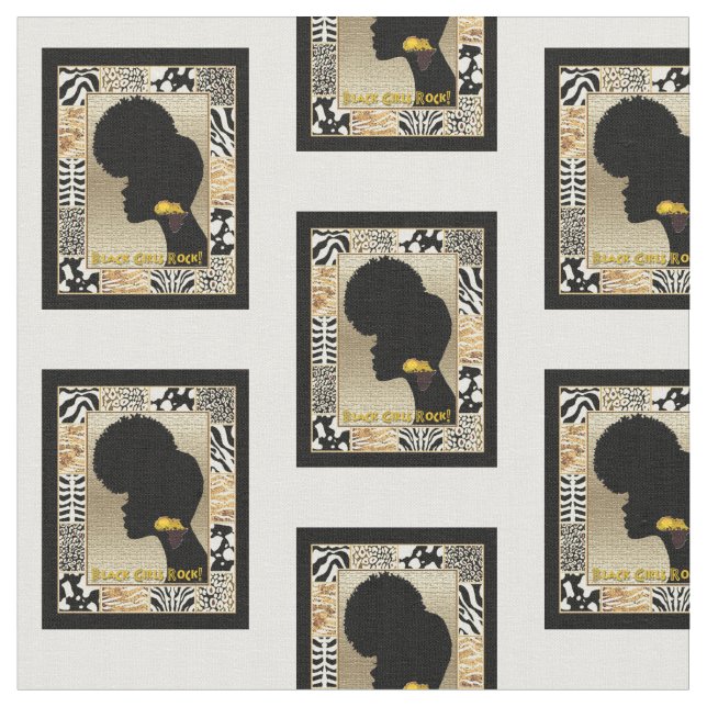 Black Girls Sten Tyg (Närbild)