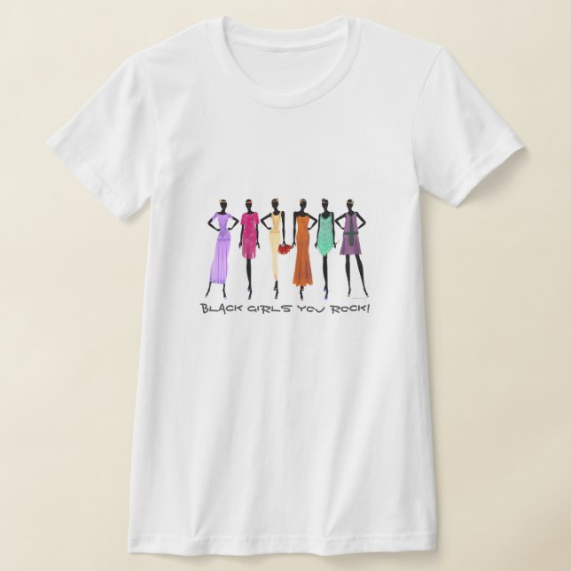 Black Girls You Sten T Shirt (Laydown)