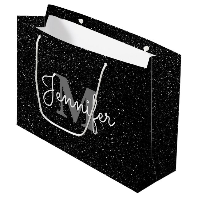 Black Glitter (Framsidan Vinklad)
