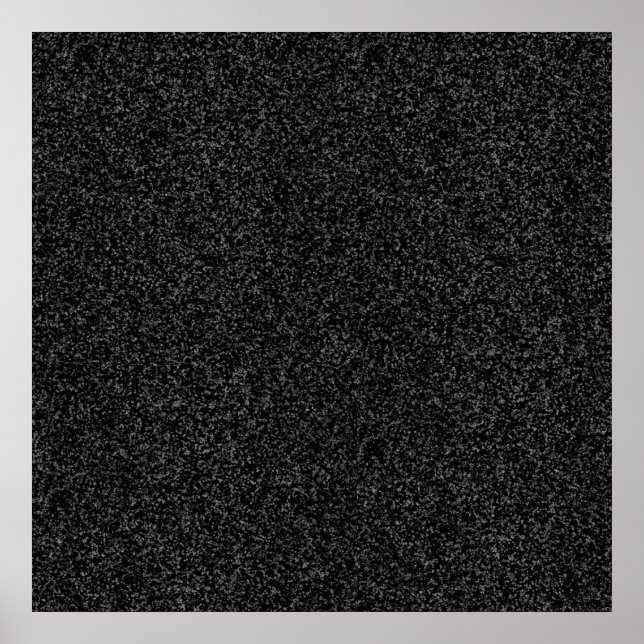 Black Glitter Gift Wrap Poster (Framsidan)