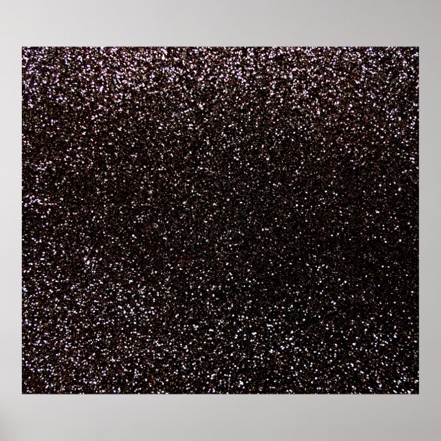 Black glitter poster (Framsidan)