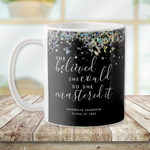Black Glitter trodde att hon kunde masters Kaffemugg