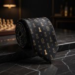 Black Gold Chess Slips<br><div class="desc">Make a bold, intellectual statement with this luxurious black necktie adorned with a stunning arrangement of golden chess pieces! Intricately detailed illustrations of kings, queens, bishops, knights, rooks, and pawns are beautifully scattered across a rich, deep black background in shimmering metallic gold tones, creating a sophisticated, high-contrast pattern that exudes...</div>