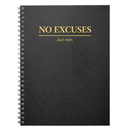 Black Gold Motivational Journal Anteckningsbok