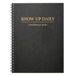 Black Gold Productivity Journal Anteckningsbok