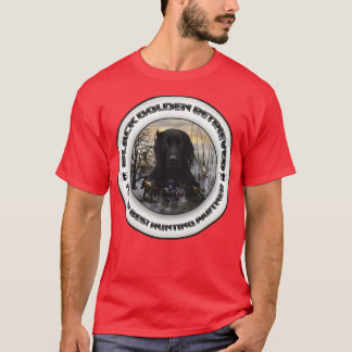 Black Golden Retrievers T Shirt