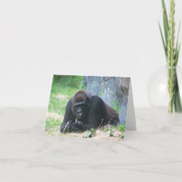 Black Gorilla, så hur går det med din dag? Anteckningskort