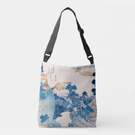 Bläck Graphics Asian Ligcape Crossbody Bag Axelväska