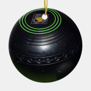 Black Gräsmatta Bowl Julgransprydnad Keramik