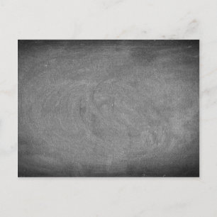 Black Grått Chalkboard-konsolbas Vykort