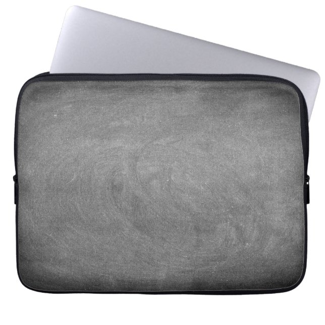 Black Grått Neoprene Laptop sleeve 13 tum (Framsidan)