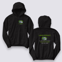 Black Green Lawn Care and Service Professional