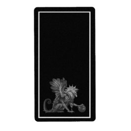 Black Griffon Apothecary Label Fraktsedel