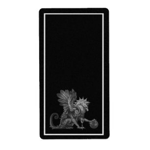 Black Griffon Apothecary Label Fraktsedel
