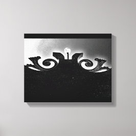 Black Grind View Canvastryck