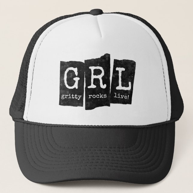 Black GRL Hat Keps (Framsida)