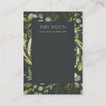 BLACK GRÖNT FOLIAGE WREATH RAM NECKLACE VISNING