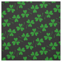 Black & Grönt St patrick's day Shamrock Mönster
