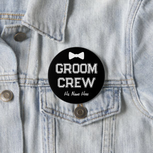 Black Groom Crew Bachelor Party Knapp
