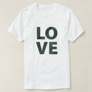 Black Grunge Kärlek Valentine T-shirt