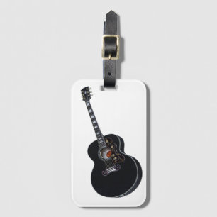 Black Guitar Bagagebricka