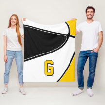 Black guld basketball Team färg-pojkar flickor