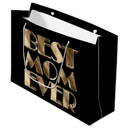 Black Guld Elegant Typography Best Mamma någonsin