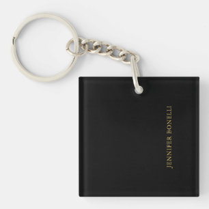 Black Guld Färg Professionell Trendig Modern Plain