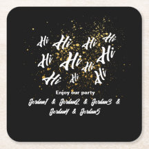 Black Guld Group Friends Joint Birthday