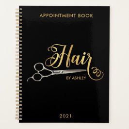 Black & Guld Hairstylist Salon Namn