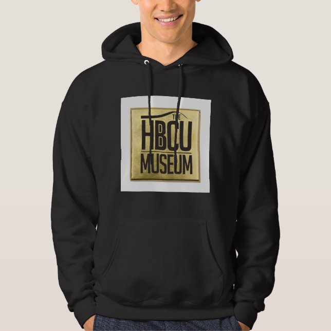 Black & Guld HBCU Museum Hoodie (Framsida)