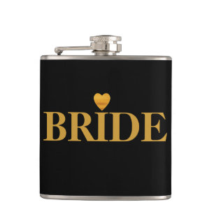 Black Guld Heart Bride Fickplunta