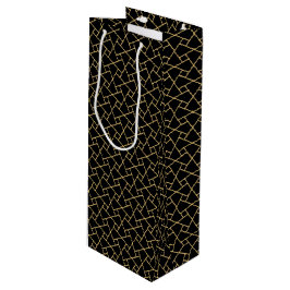 Black Guld Islamic Mönster Anpassningsbar Vin Gift