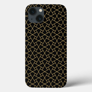 Black, Guld Islamic Mönster: iPad Case-Mate Fodral