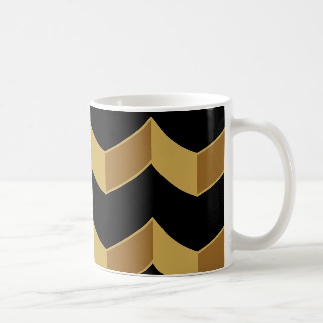 Black Guld Kaffemugg (Höger)