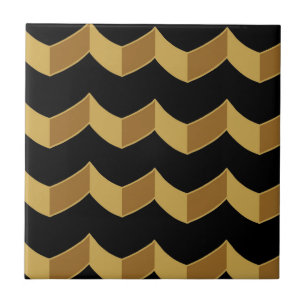 Black Guld Kakelplatta