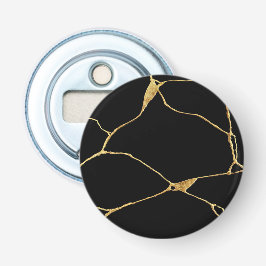 Black Guld Kintsugi Ancient Kintsukuroi Flasköppnare